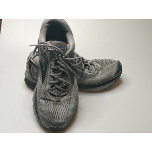 Brooks Ghost 10 Gray & Black Running Shoes Men's Size 11
